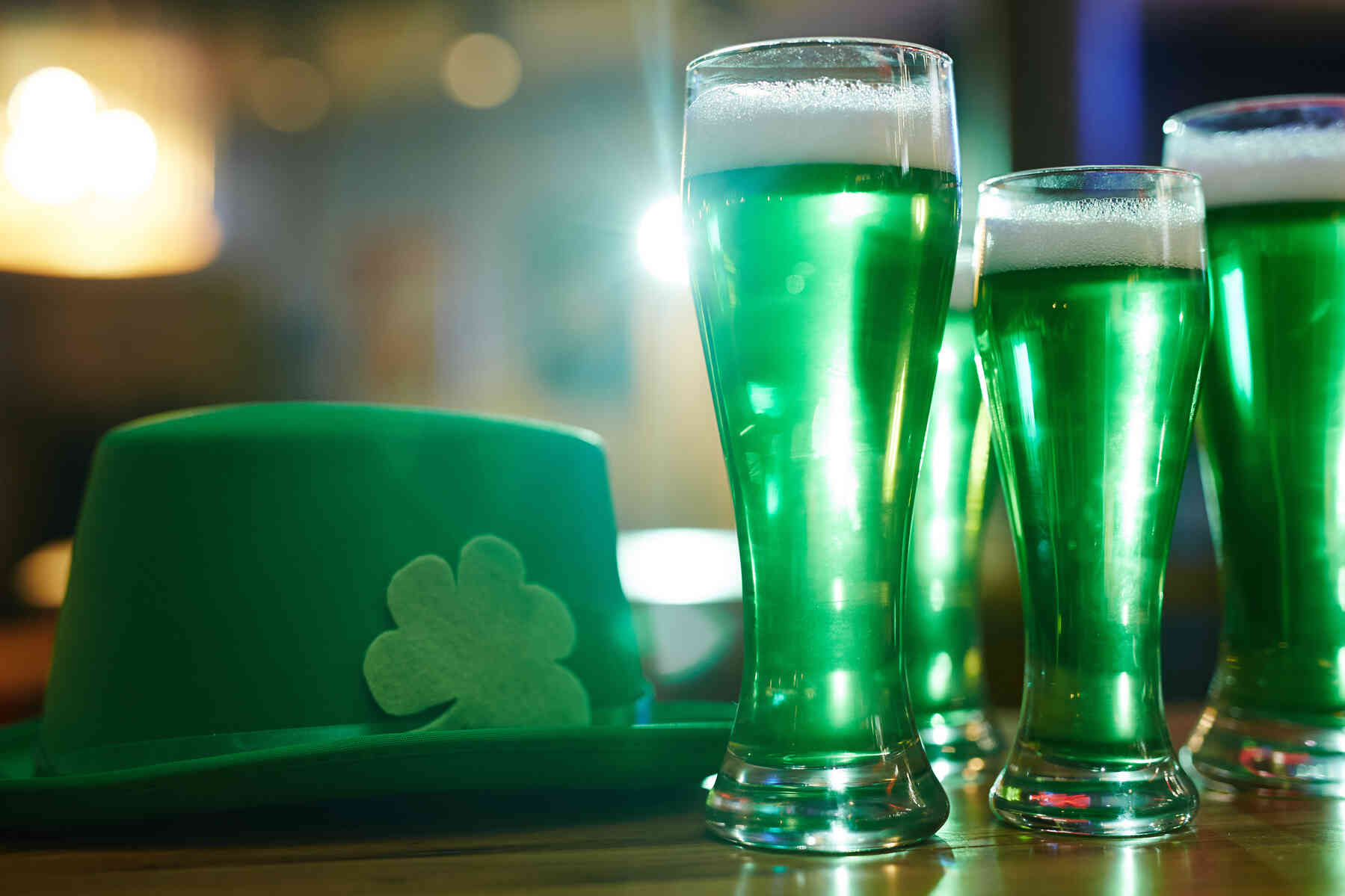 Saint Patrics Day - Irish Pub Red Cow